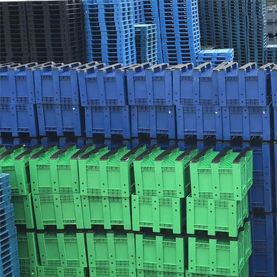 1200x1000x265mm Foldable HUADING Plastic Bulk Container Food Storage Containers