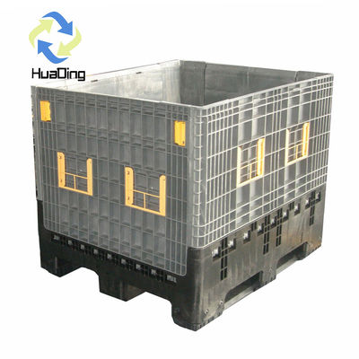 HUADING Industrial Pallet Box Product No HDFPC1210H975A with Wheels and Labeling Options