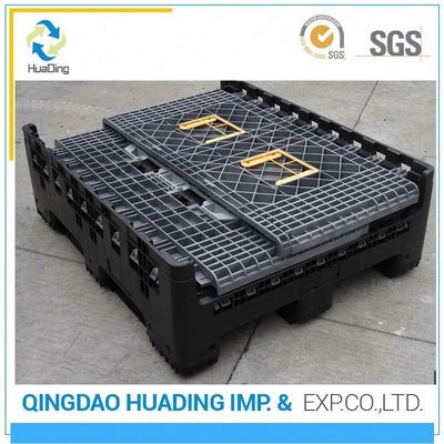 HUADING Industrial Pallet Box Product No HDFPC1210H975A with Wheels and Labeling Options